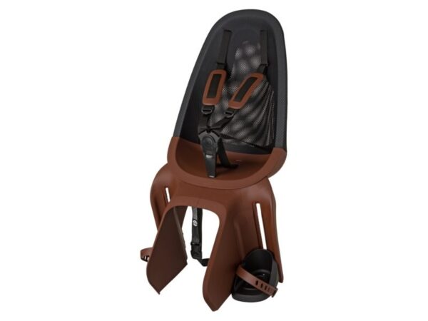 Qibbel achterzitje Air drager bev. bruin/zwart