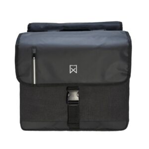 Willex Dubbele Canvas Kantoortas Zwart 46L