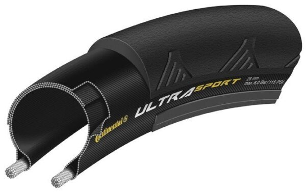 Continental btb Ultra Sport 700 x zw vouw