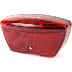 Ikzi achterlamp 5 led reflector (8cm)