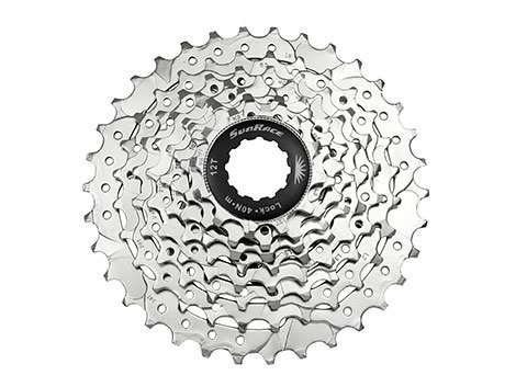 Sunrace cassette 11-32t 8 speed nickel