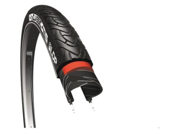 Cst btb Otis 28 x 1 1/4 zw refl