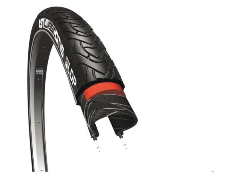 Cst btb Otis 28 x 1 1/4 zw refl