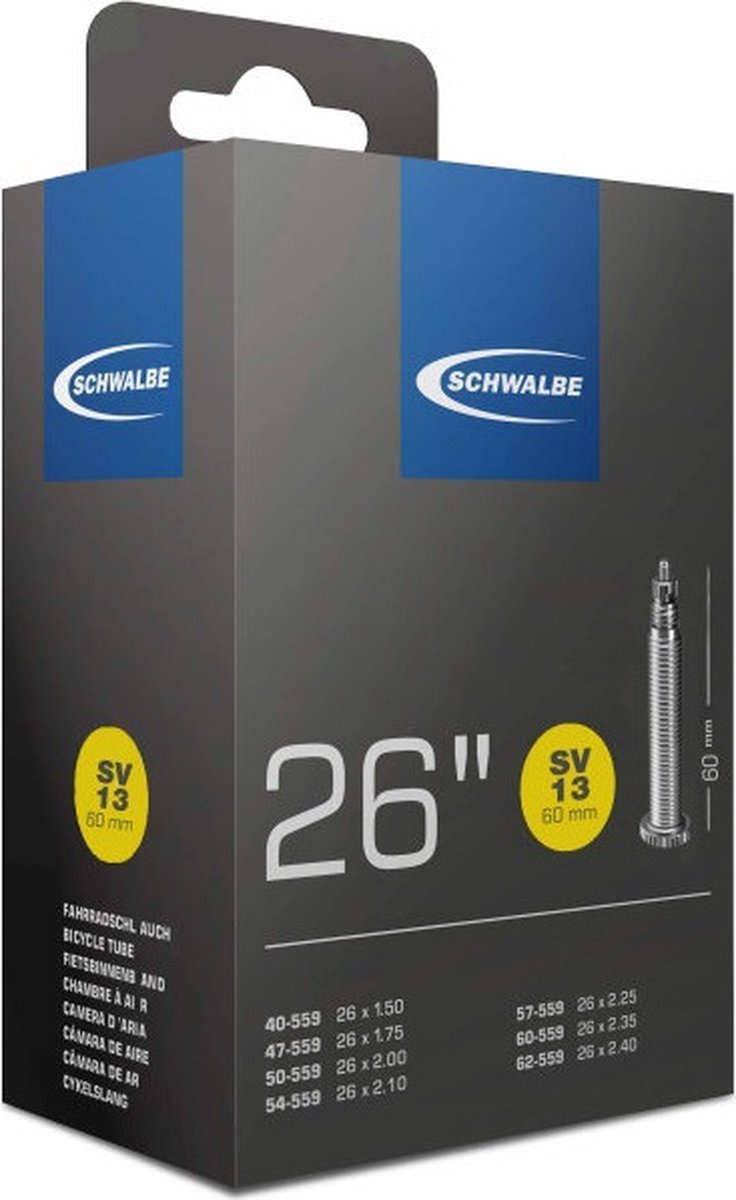 Schwalbe bnb SV13 26 x 1.50 - 2.40 fv 60mm