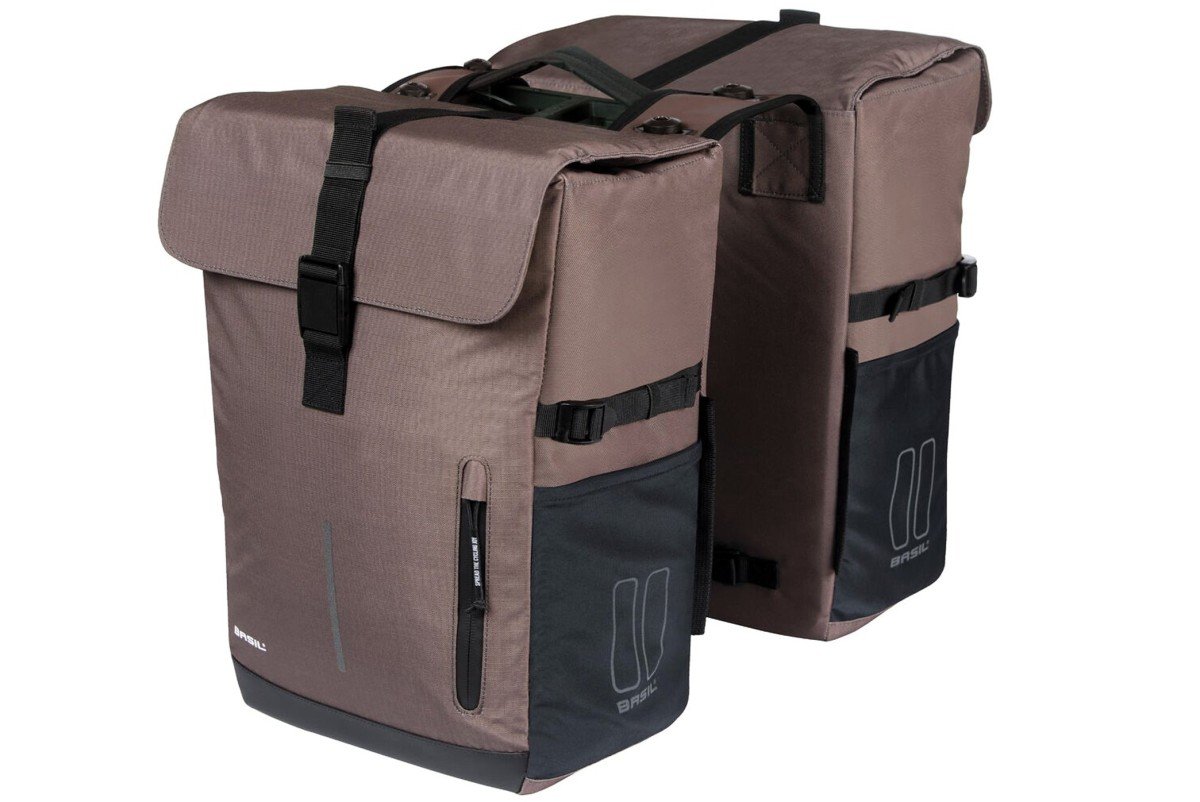 Basil fietstas dubbel Move MIK 30L