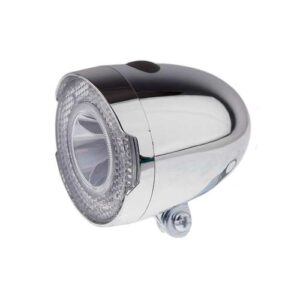 Ikzi Light Scheinwerfer Retro JR Akku Chrom