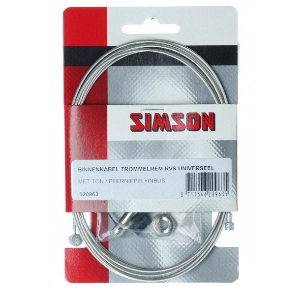 Simson Remkabel Binnen Tr om rvs universeel - Image 3
