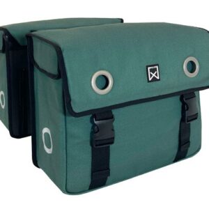 Willex Canvas Dubbele Tas Groen 52L