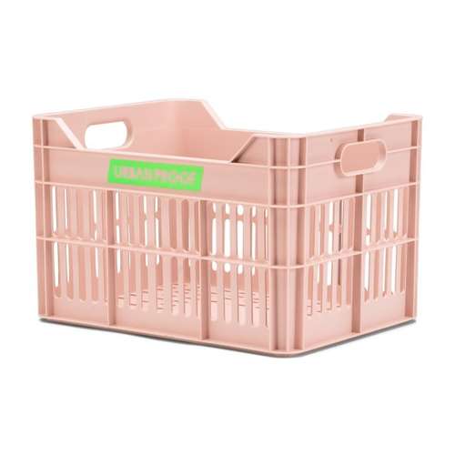 Urban Proof fietskrat 15L pastel pink Recycled 30x