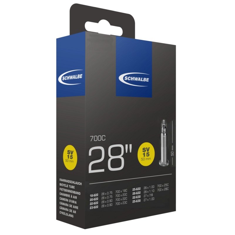 Schwalbe bib 27/28x7/8-1.10 frans 60mm 18/28-622/6