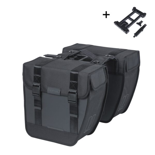 Basil fietstas dubbel Tour Waterproof MIK 28