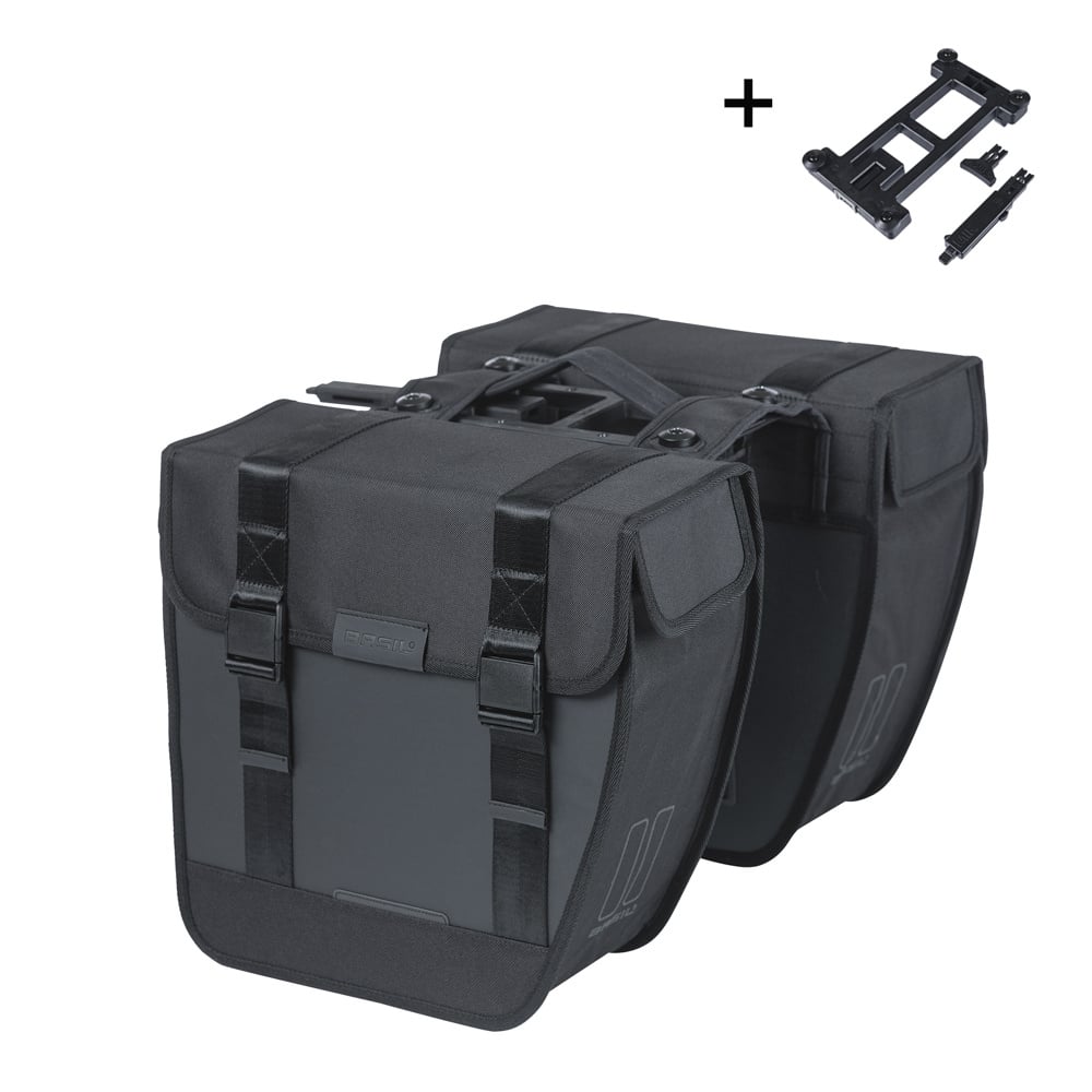 Basil fietstas dubbel Tour Waterproof MIK 28