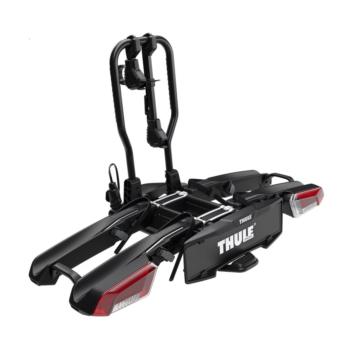 Thule EasyFold 3 2-bike Trekhaak Drager E-bike 13pin black/aluminum