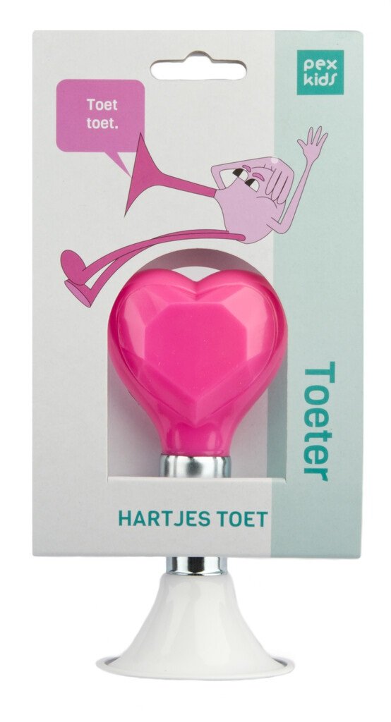 Pex Kids Hartjes Toet met roze bol