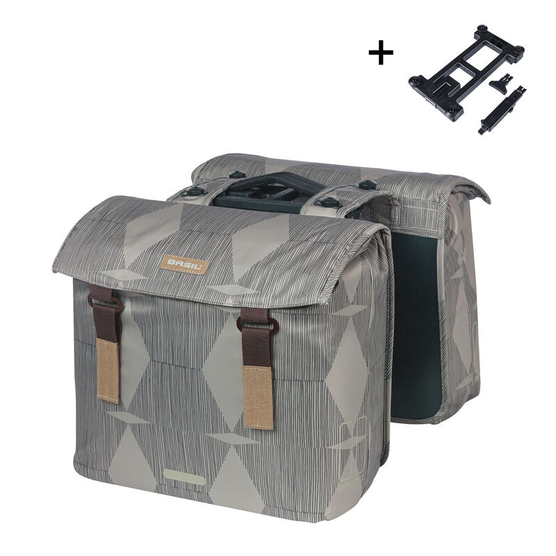 Basil fietstas dubbel Elegance MIK 4