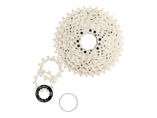 Sunrace cassette 11-36t 10 speed metallic