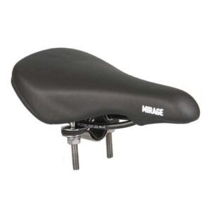Mirage zadel op buis-Zwart