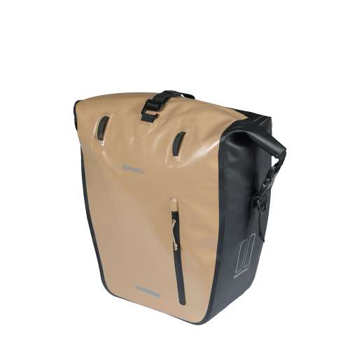 Basil Fietstas Enkel Rivo L MIK Hooks Zand 25-31L - Image 8