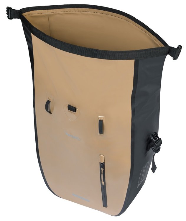 Basil Fietstas Enkel Rivo L MIK Hooks Zand 25-31L - Image 5