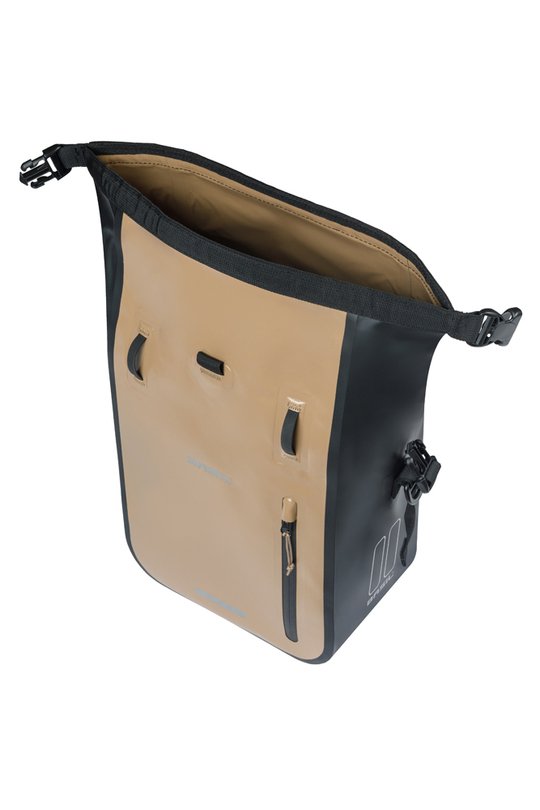 Basil Fietstas Enkel Rivo M MIK Hooks Zand 12-15L - Image 5