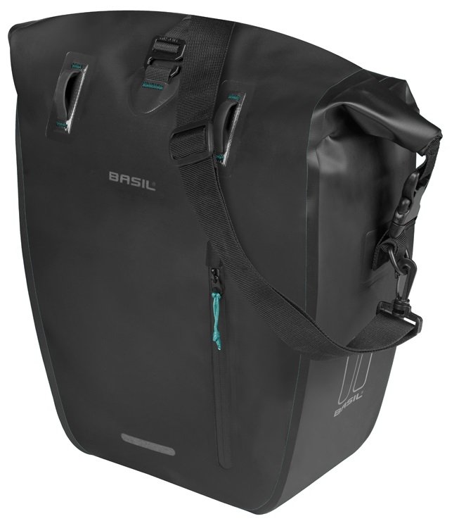 Basil Fietstas Enkel Rivo L MIK Hooks 25-31L