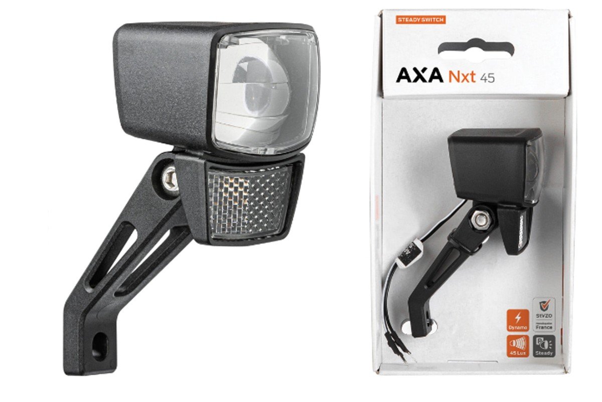 Axa Koplamp NXT45 Steady Switch Aan/Uit Dynamo 45 Lux - Image 6