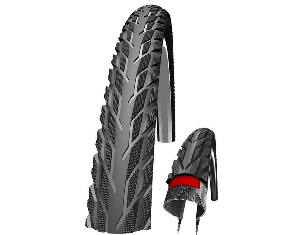 Schwalbe btb Silento K-Guard 28 x 1.75 zw refl