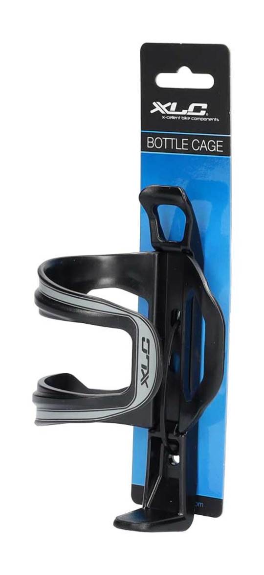 Xlc BIDONHOUDER SIDECAGE PVC ZW/GRY BCS06