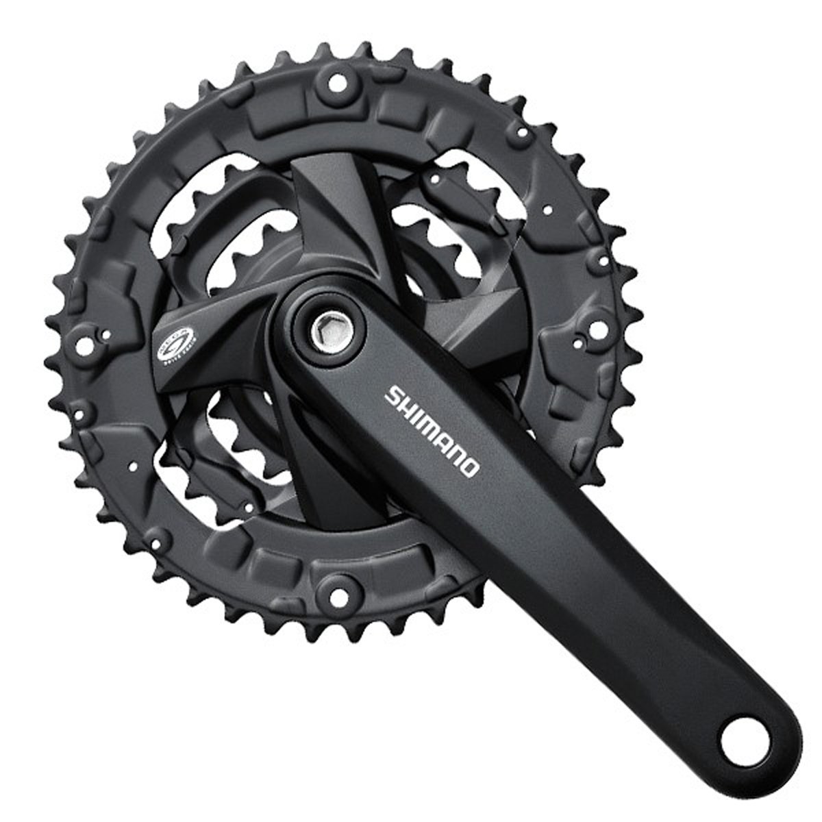 Shimano Crankstel Non Ser ies m371 175mm 9 speed vi