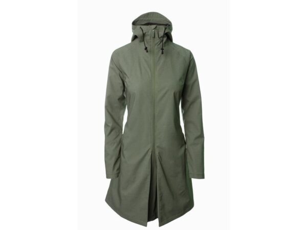 Agu seq rain jacket women olive