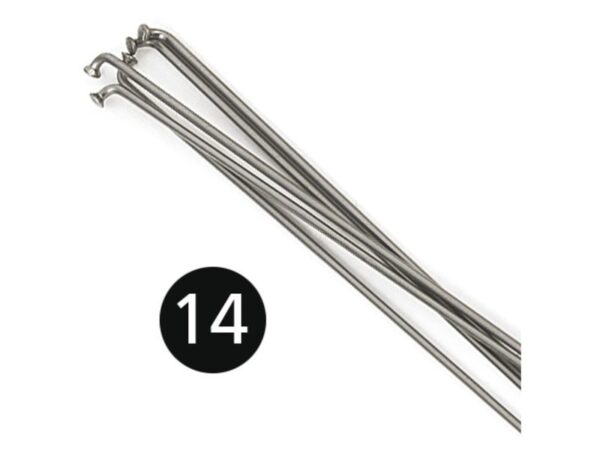 Sapim spaak 14-180 z/nippel (1