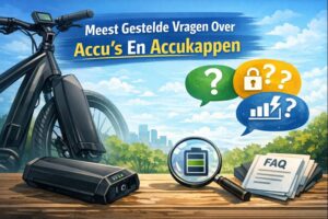 Veelgestelde vragen over e-bike accu’s en accukappen – alles op een rij