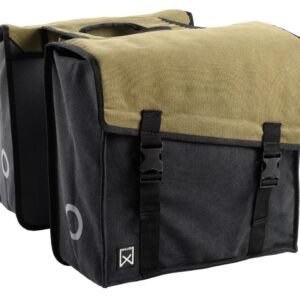 Willex Dubbele Canvas Tas Plus 30L – Groen