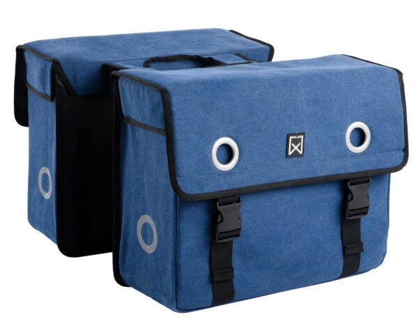 Willex Dubbele Canvas Tas Plus 52L – Blauw