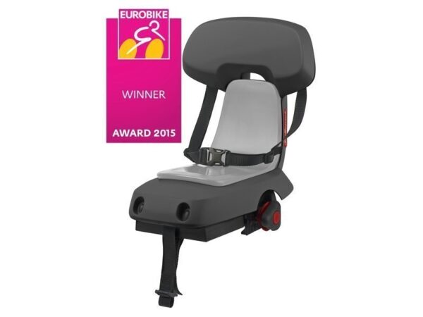 Polisport Guppy Junior Achterzitje Grijs