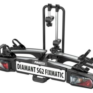 Pro User Pro-User Diamant SG2 FixMatic Fietsendrager – Zilver-Zwart