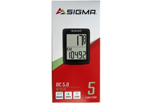 Sigma Fietscomputer BC 5.0 WR –