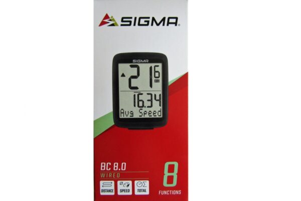Sigma Fietscomputer BC 8.0 WR –