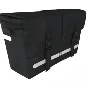 Gazelle Cabby longtail cargotas 34L zwart