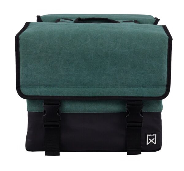 Willex Dubbele Canvas Tas Plus 40L – Groen
