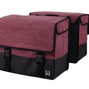 Willex Dubbele Canvas Tas Plus 67L – Rood