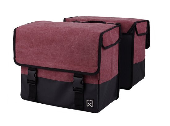 Willex Dubbele Canvas Tas Plus 67L – Rood