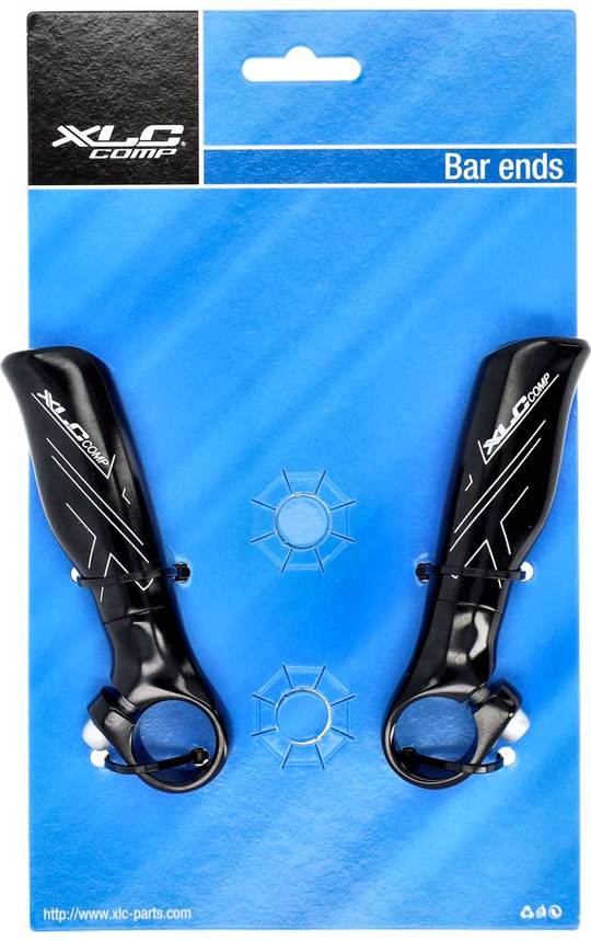 Xlc BAR ENDS COMP ALM 110MM ZW STEL