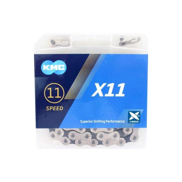 Kmc ketting 11-speed x11 118 links/zwart