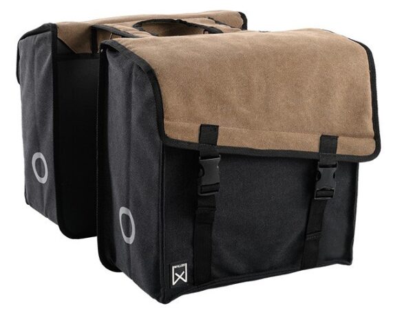 Willex Dubbele Canvas Tas Plus 50L – Bruin