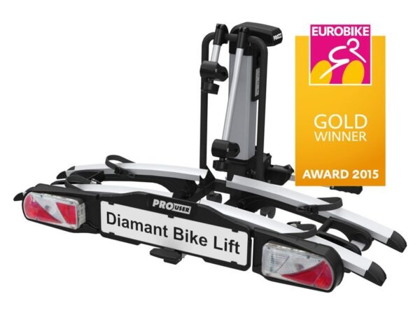 Pro User Pro-User Diamant Bike Lift Fietsendrager –-Zilver