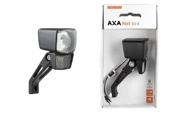 Axa led koplamp nxt 30 e-bike 6-48v 30 lux, led, e